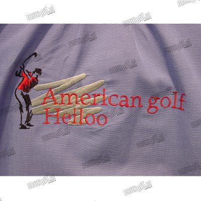 Werkvoorbeeld Borduren – Golf Heiloo Logo