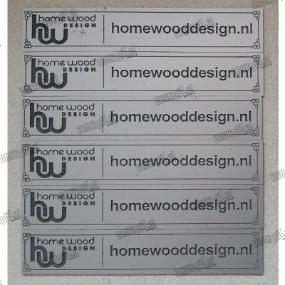 Werkvoorbeeld Graveren Naamplaat 01 HomeWoodDesign